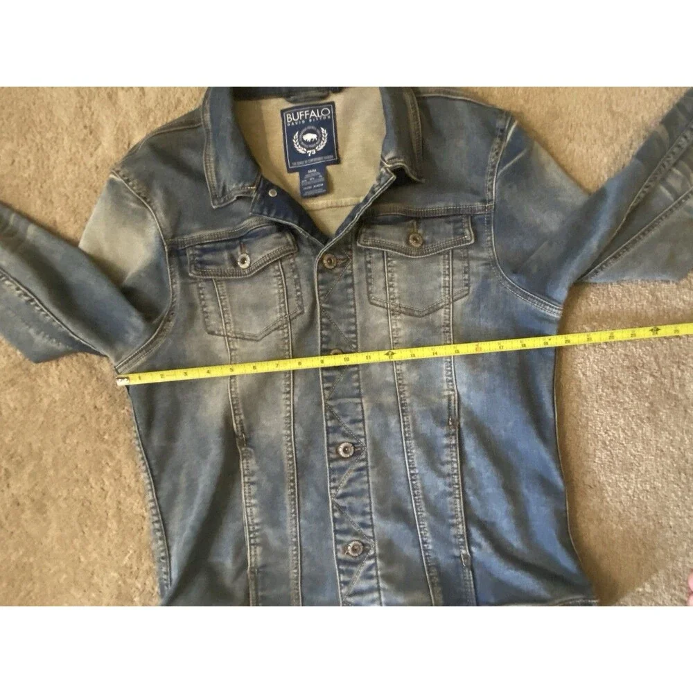 Buffalo David Bitton Slim Trucker Denim Jacket Men’s Size M